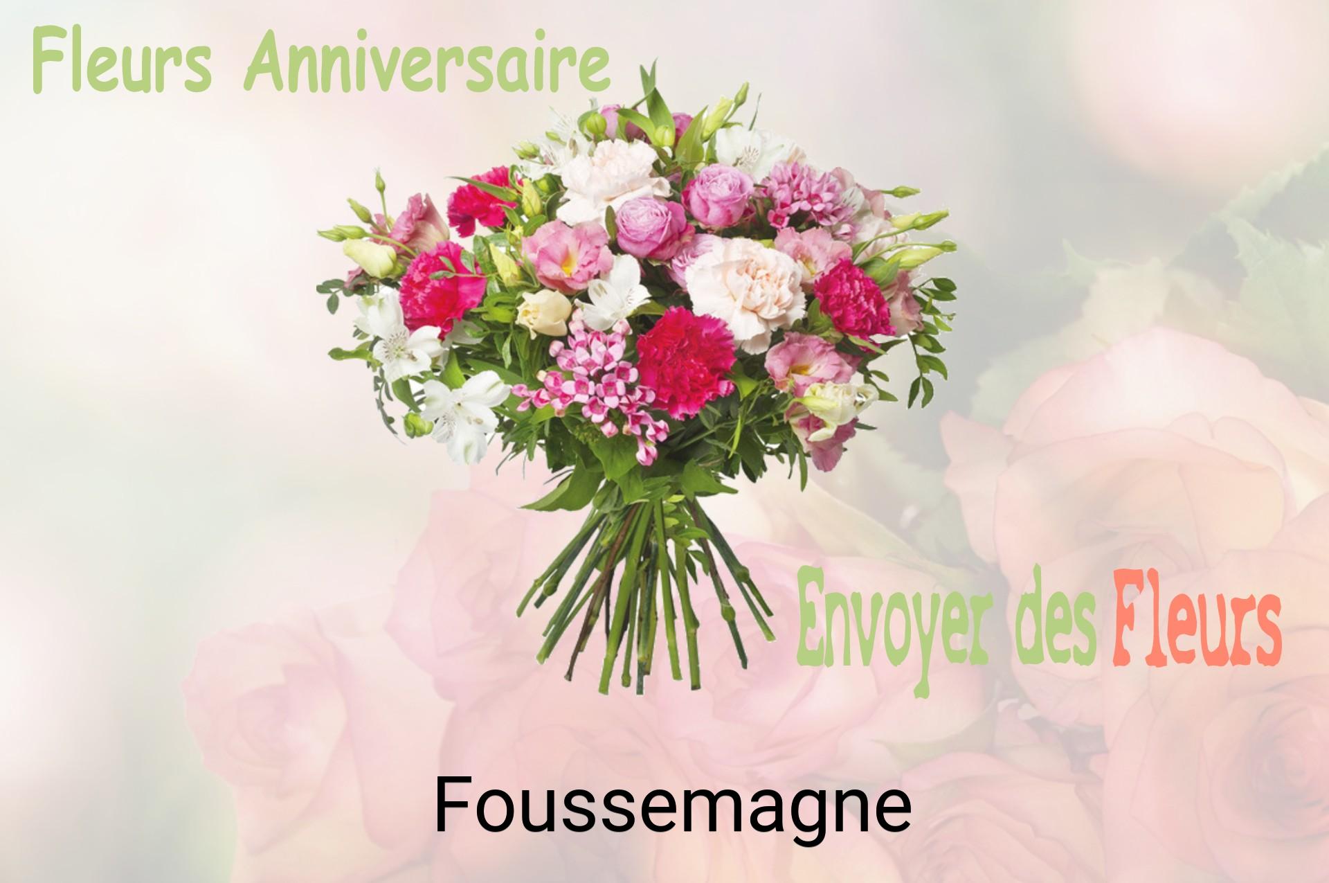 Bouquet de fleurs d’anniversaire livré à Foussemagne